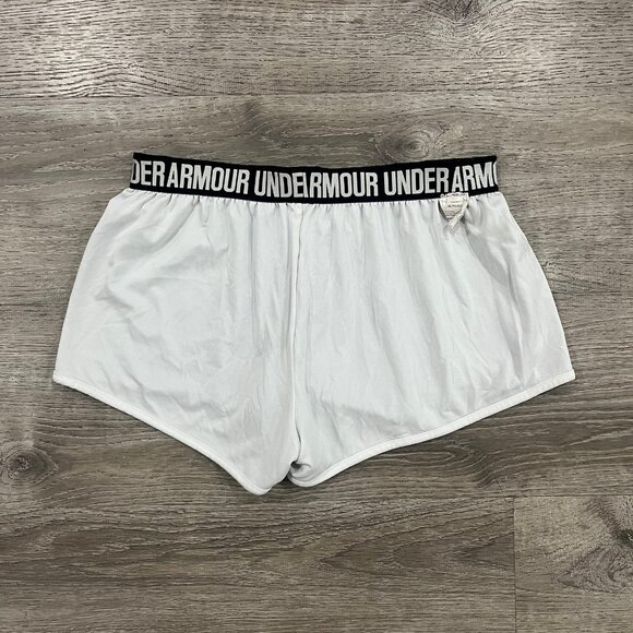 Under Armour Reversible Tech Mesh Shorts (Black/White) - Picture 6 of 8